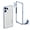 Distant Peak Blue, variant on for Nothing phone3A Lite Metal Lens Frame Seahorse Buckle Phone Case Hot Sale