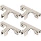 thumbnail image 1 of 4pcs T Shape Glass Clamps Steel Glass Clamps Glass Clip Clamp 3 Way Glass Connectors for 8-12mm glass, 1 of 2