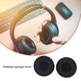 thumbnail image 3 of Maoww 2pcs Cover Ear Cushion Comfortable Sponge Earmuffs Washable Internet Home Sleeve Headset Easily Install Computer, 3 of 6