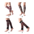 thumbnail image 4 of Qarigey Calentadores de piernas sin pies cómodos y de moda para mujeres calcetines de botas altas hasta la rodilla suaves y elásticos Accesorios de calzado Beige, 4 of 6