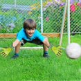 thumbnail image 2 of Guantes de portero Guante de fútbol, ​​7 guantes de portero para niños, guantes de látex de alta calidad y excelente protección para los dedos, guante de portero para adultos, M, 2 of 5