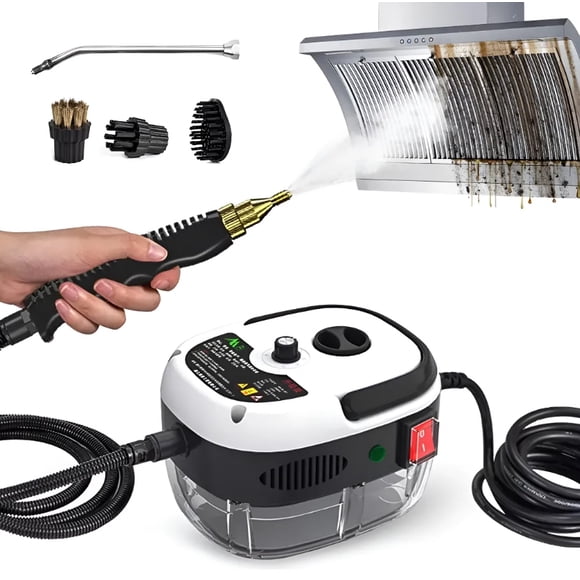 Limpiadora De Vapor Presurizado Alta Temperatura Para Hogar Modelo Blanco