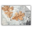 thumbnail image 2 of ArtWall Elena Ray "Still Life Two Leaves" Art Appeals Removable Wall Art, 2 of 2