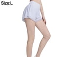 thumbnail image 2 of Pantalones cortos para correr de cintura alta para mujer con forro, pantalones cortos deportivos para senderismo y entrenamiento, bolsillos, 2 of 6