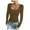 Coffee, variant on Shirts for Womens Long Sleeve Shirts Crop Tops Fall Fashion 2025 Square Neck Going Out Basics Tees Y2k Clothes Coffee,3XL