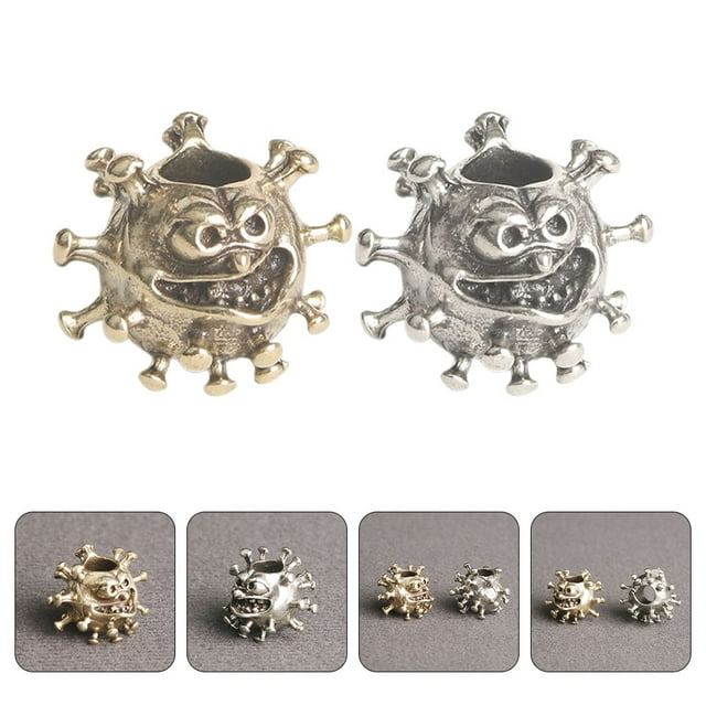 YSNOOWE 2Ud Colgante De Metal Para Llaveros Y Pulseras Con Estilo Retro Vintage