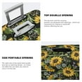 thumbnail image 3 of Disketp Sunflowers Elastic Travel Luggage Cover Travel Suitcase Protective Cover For Trunk Case Apply To 18''-32'' Suitcase Cover-Medium, 3 of 7