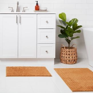 2pk Quick Dry Bath Rug Set - Threshold