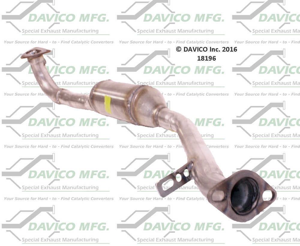 Davico Mfg 18196 Direct-Fit Catalytic Converter