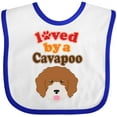 thumbnail image 3 of Inktastic Cavapoo Dog Quote Boys or Girls Baby Bib, 3 of 4