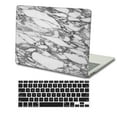 thumbnail image 5 of KSK KAISHEK Only for Newest MacBook Pro 13" Case 2023 2022 2021 - 2016 Released Model A1706 A1708 A1989 A2159 A2251 A2289 A2338 M1, Plastic Hard Shell Case Cover + Black Keyboard Cover, Marble A 87, 5 of 5