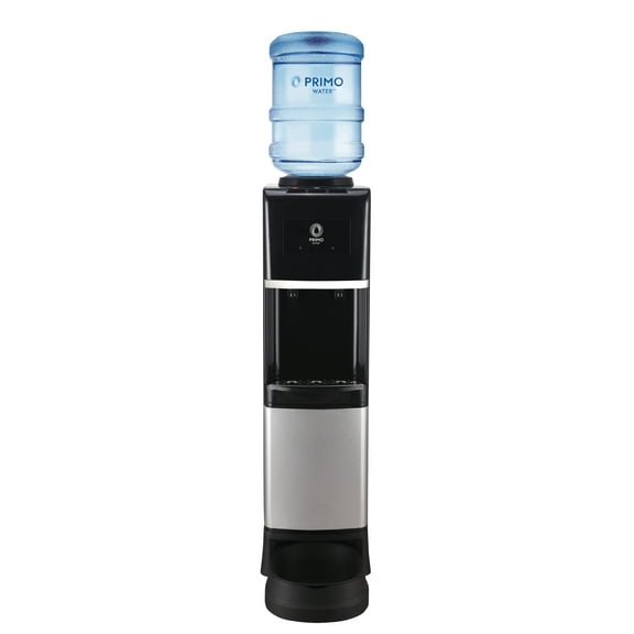 Primo Water® Top Loading Pro 2 Temp Water Dispenser with Pet Station, Black & Stainless Steel