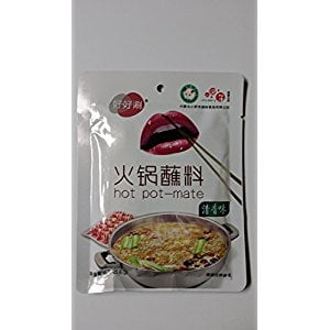 Free One NineChef Spoon + Little Sheep Hot Pot Sauce Dipping Sauce (Fragrant) 4.4oz (Three (Best Dipping Sauce For Hot Pot)