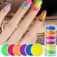 thumbnail image 2 of Polvo para uñas sólido arcoíris, brillo de espejo, perlas, alto brillo para nail art en gel, decoración DIY, efecto sirena, principiantes, profesionales, regalo, 2 of 2