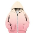 thumbnail image 2 of Chaquetas y prendas de vestir casuales con capucha de manga larga para niños y niñas, otoño e invierno, chaqueta con capucha de manga larga de polar, linda chaqueta de polar para bebé y parte superior, 2 of 5
