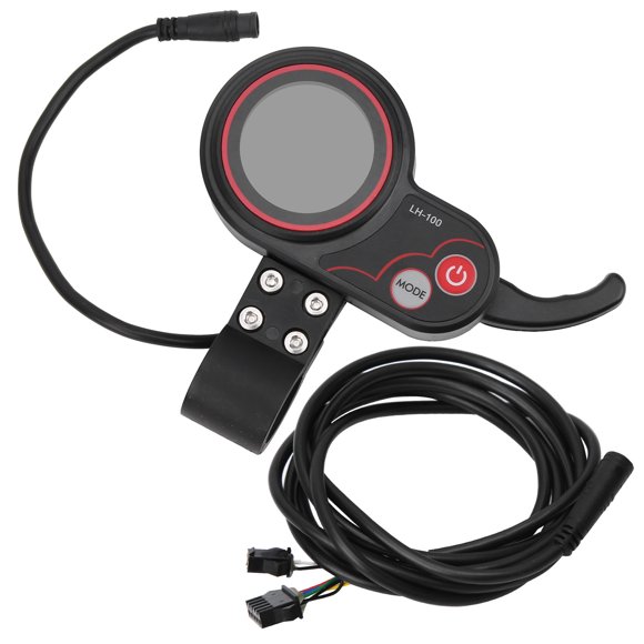 Khall Scooter Thumb Throttle,Display Thumb Throttle 2 in 1 Speedometer Manual Control Panel for Electric Bike Scooter