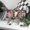 thumbnail image 3 of 1 Pcs 2D Flat License Plate Covers & Frames, Ram Skull For Decorative Front, Waterproof For Decoration Aluminum License Plate Covers & Frames Cover For Men Women, 12" X 6", 3 of 6