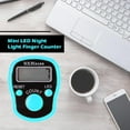 thumbnail image 3 of Contador Pantalla LCD Finger LED Luminous Electronic Tally Sky Blue Blue, 3 of 8