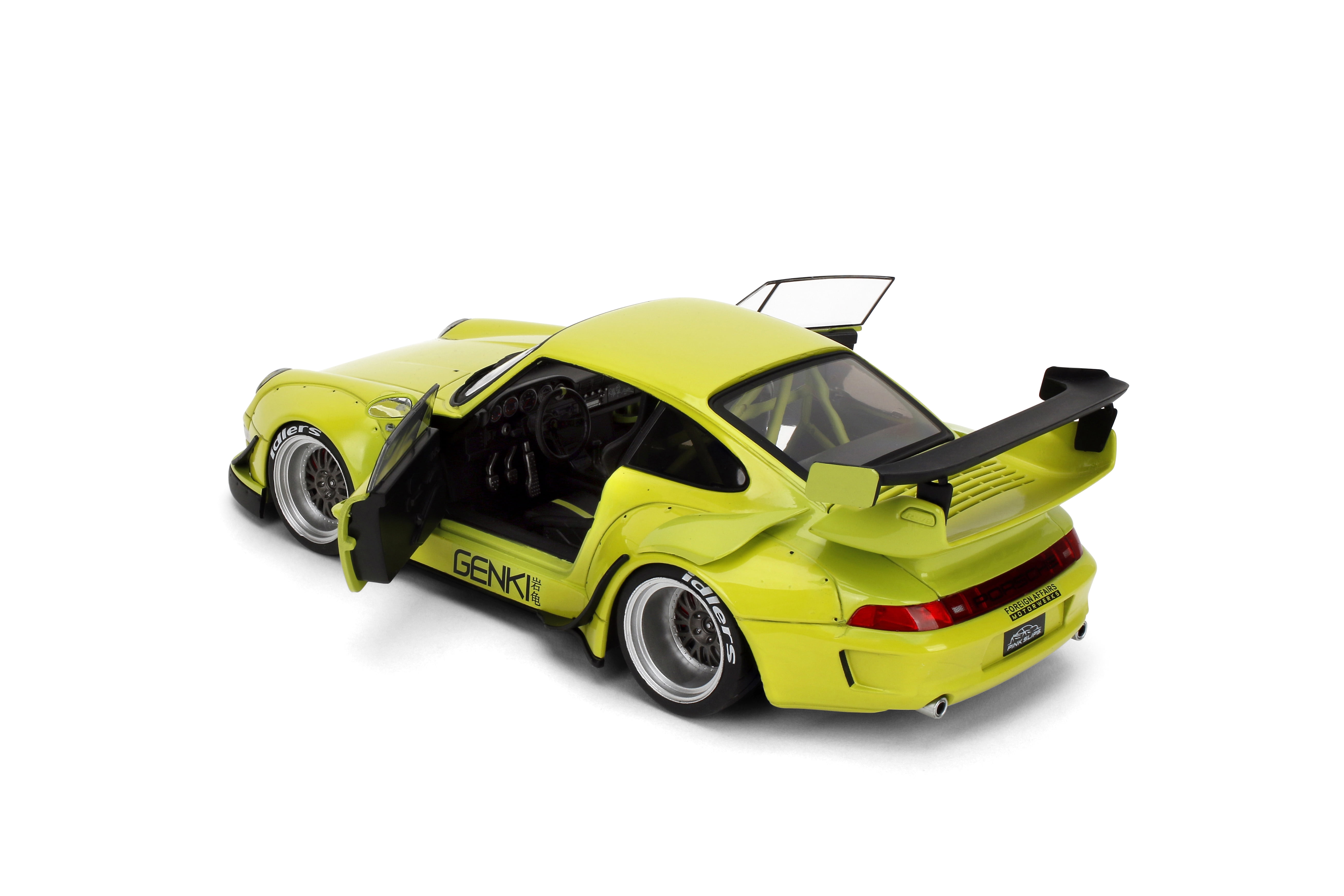 Jada Pink Slips Porsche RWB Genki - 1:18 Scale Diecast Model with