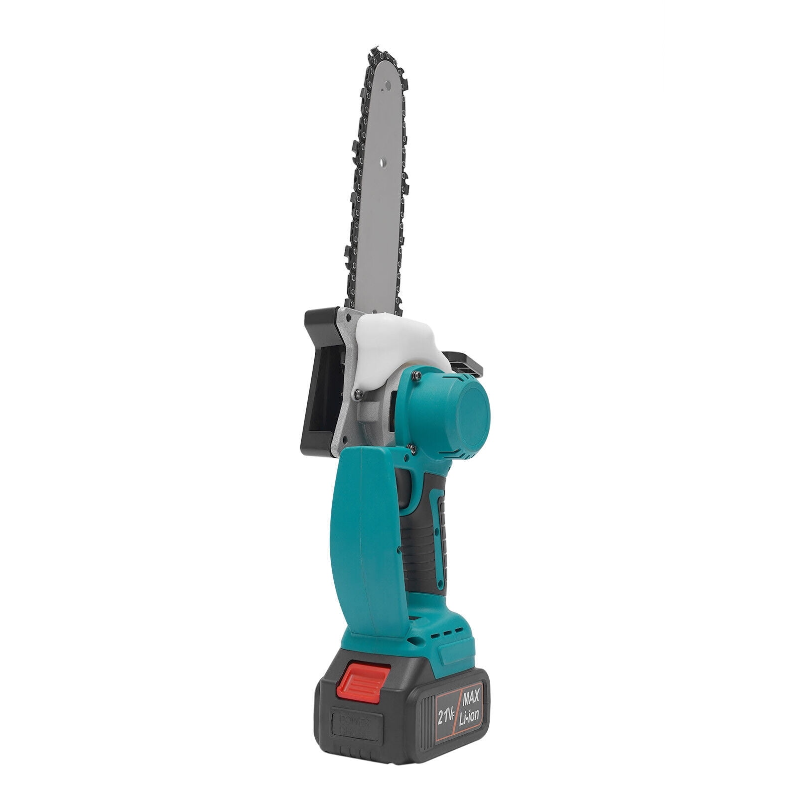 120W 8" Cordless Electric Chainsaw W/2 Battery Wood Pruning Cutting Chain Saw