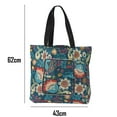 thumbnail image 2 of Bolsas de supermercado reutilizables con asas Bolsas de compras plegables y lavables, 2 of 5