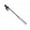 Silver, variant on Weeding Uprooting Weeding Rake with Long Handle Polished Surface Garden Tool for Efficient Weeding Root-pulling Garden Maintenance for Practical