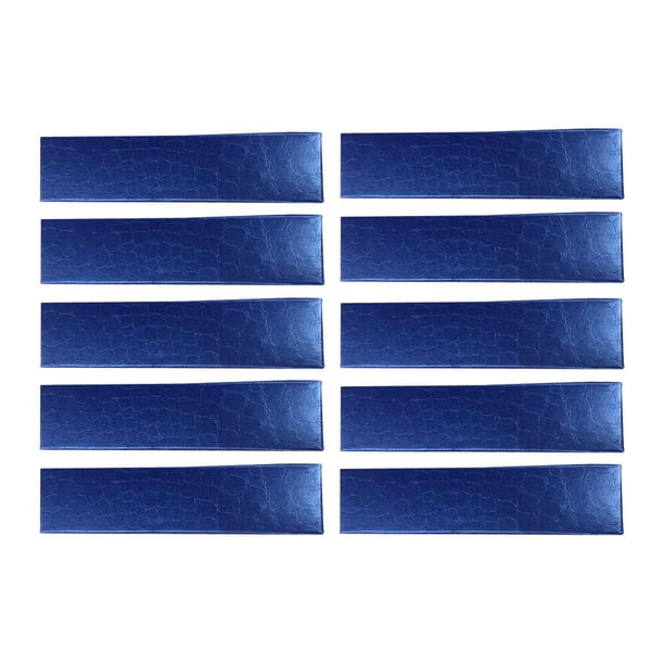Caja de joyería colorida de cartulina perfecl con esponja azul 10 piezas