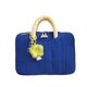 thumbnail image 2 of Funda para portátil con asa, resistente a golpes, cremalleras suaves, diseño moderno. Azul, 2 of 9