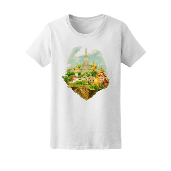 Bangkok Floating City Tee. Women's -Image by Shutterstock