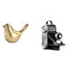 thumbnail image 1 of Figura de pájaros,Figura de pájaro dorado,decoración del hogar,estatua de animal,Estatuas decorativas de pájaros pequeños como accesorios de exhibición,Estatua de cámara,Figura, 1 of 8