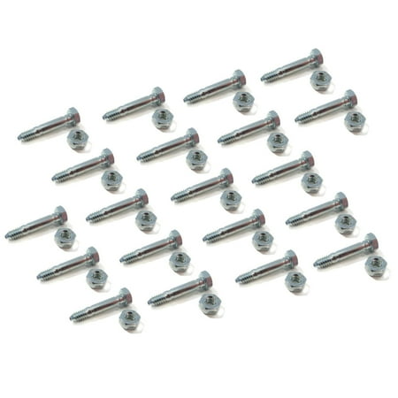 

The ROP Shop | (Pack of 20) Shear Pin Bolt & Nut for Ariens ST724E ST824 ST3520 ST5520 ST5520E