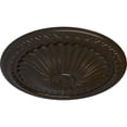 thumbnail image 3 of Ekena Millwork 15"OD x 1 3/4"P Alexa Ceiling Medallion (Fits Canopies up to 3"), Hand-Painted Stone Hearth, 3 of 7