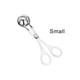 thumbnail image 5 of Matsuzay Máquina para hacer albóndigas, portátil, cómoda, Clip para albóndigas, pinzas antiadherentes multifuncionales para alimentos, Cocina y Comedor Plata Pequeño, 5 of 6