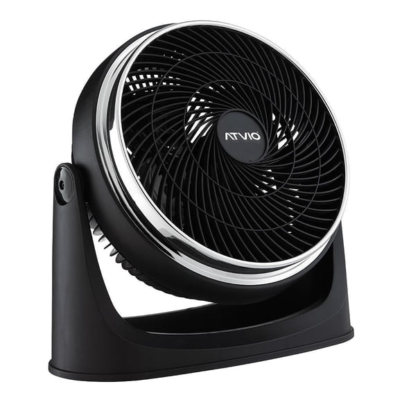 Ventilador de Escritorio Atvio Home De Escritorio 10 Pulgadas Aspas y Parilla de Plástico