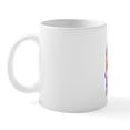 thumbnail image 2 of CafePress - Multi Color Elephant - 11 oz Ceramic Mug - Novelty Coffee Tea Cup, 2 of 6