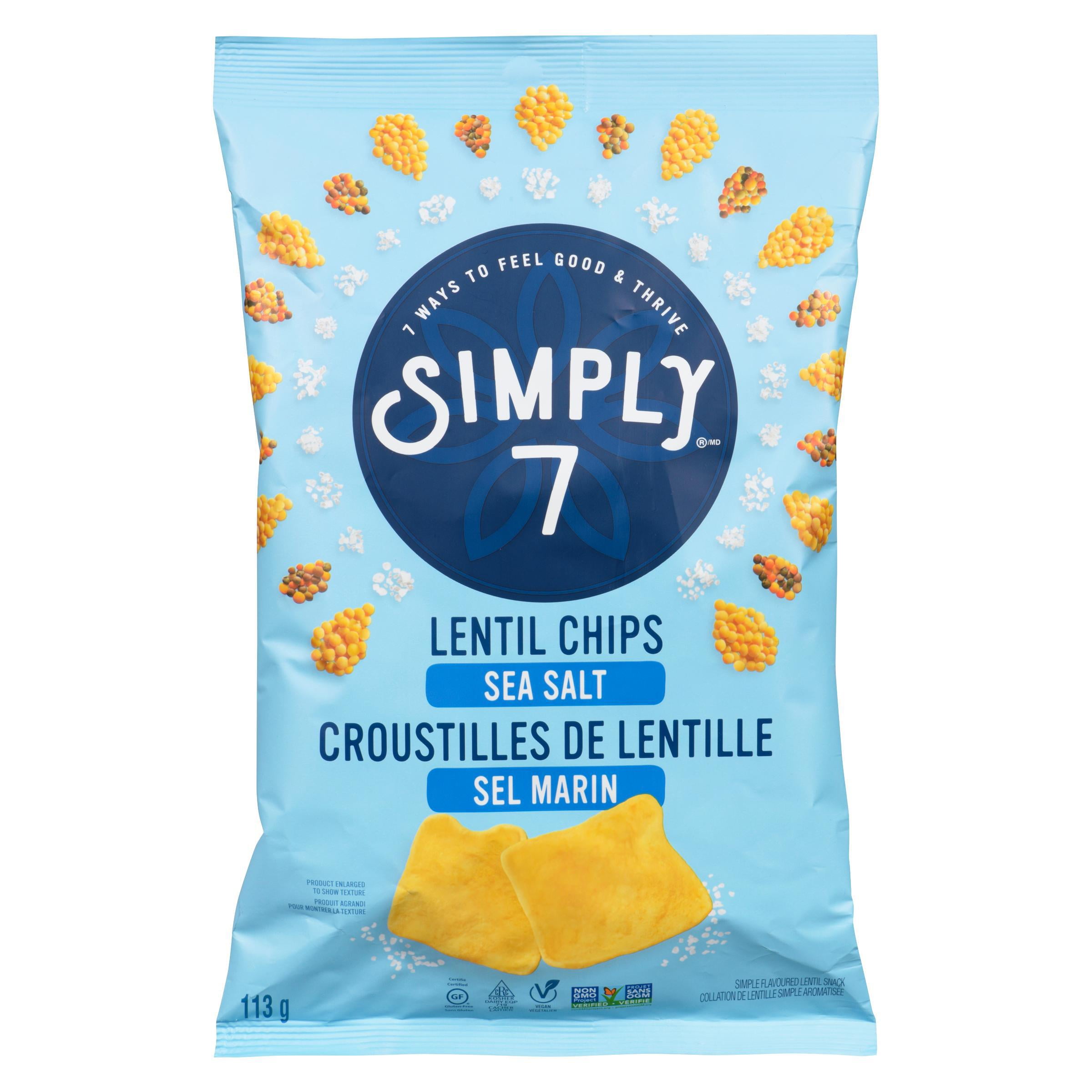 wholesome lentil chips