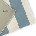 thumbnail image 2 of Simply Daisy 5' Round Graduated Stripe Indoor/Outdoor Rug, Shark Blue, 2 of 3