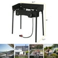 thumbnail image 5 of Zimtown Outdoor Stove Gas Cooker 2 Burner Camping Stove 150000 BTU Cooker, 5 of 7