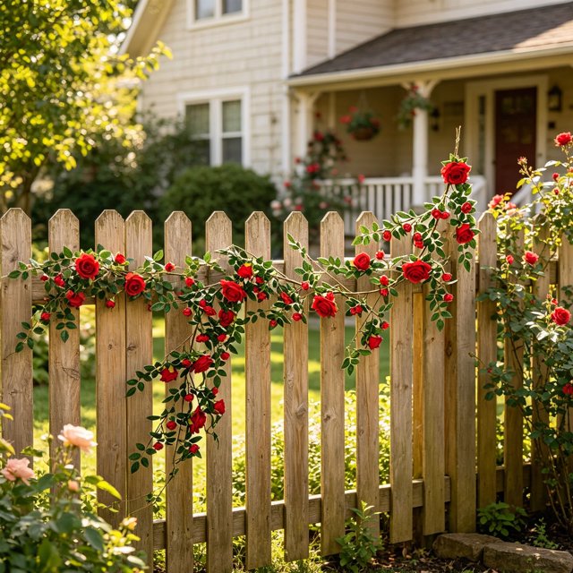 Yhmxh Guirnalda de rosas artificiales de 1,8 m, flexible, colgante, hecha a mano, con hojas verdes, cuerda floral de seda para arco de boda, valla de jardín, pared del hogar, patio y decoración de