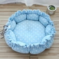 thumbnail image 1 of Juguetes de piscina, juguetes para bebés, juguetes para niños pequeños, cama para mascotas, cómodo cojín ajustable, almohadilla para dormir cálida, canasta redonda, sofá, cama para perros, suministros, 1 of 3