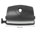 thumbnail image 2 of Greensen Paper Puncher,Universal Hole Slot Puncher Paper Practical 2 Hole Paper Punch 10 Sheets, 2 Hole Paper Punch, 2 of 8