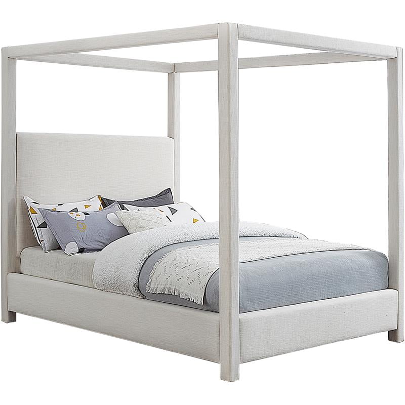 Meridian Furniture Emerson Cream Queen Bed
