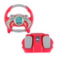 thumbnail image 2 of Niños simulación volante juguete copiloto juguete sonido juguete simular conducción rojo perfke Volante simulado, 2 of 9