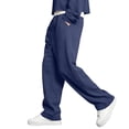 thumbnail image 3 of CCRFTGI Men's Pants Workout Big and Tall Hiking Pants Active Elastic Joggers for Men Outdoor Travel Sweatpants with Pockets Drawstring Dark Blue M, 3 of 6