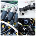 thumbnail image 7 of Uxcell 5 Pin M12 Male Aviation Wire Connector 4 Pcs Waterproof IP67, 7 of 7
