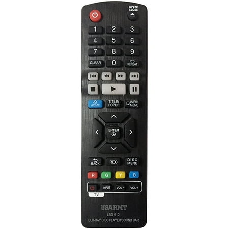 Remote Viewer - New LBD-910 Replaced Remote for LG Blu Ray Disc Players DVDs
