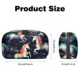 thumbnail image 5 of Unicorn Charger Case USB Organizer Wire Cord Travel Organizer Cord Case, Oxford Cloth Waterproof Electronics Digital Storage Bag, 5.9x9.44x3.14 in., 5 of 6