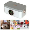 thumbnail image 2 of Electric Lunch Box 16000mAh USB Rechargeable Bento Box Wireless Heating Lunch Box Food Insulated Warmer Container 1000ML, 2 of 14