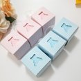 thumbnail image 3 of HEVIRGO 50Pcs Candy Boxes Hollow Bear with Ribbon Multipurpose Portable Gift Boxes for Wedding, 3 of 10