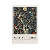 William Morris Print Painting (18) Home Decor Poster Wall Art Hanging Picture Print Bedroom Decorative Painting Posters Room Aesthetic 16x24inch(40x60cm)